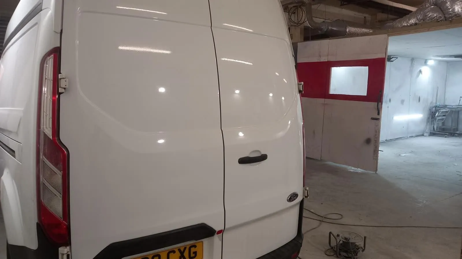 Lease return repairs in Rochdale, Car Body Shop enclosed workshop
