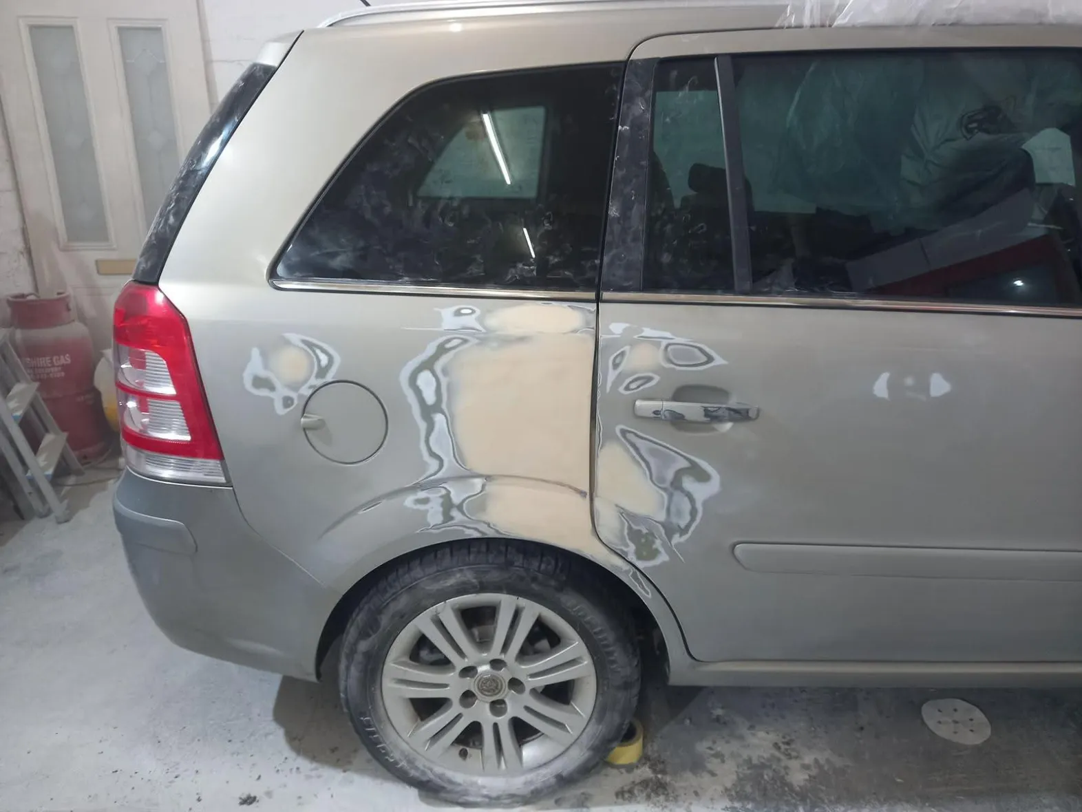 Minor accident repair in Rochdale, Car Body Shop workshop